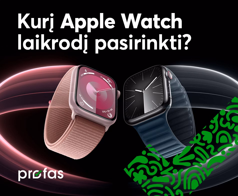 BITĖS Profai pataria - kurį Apple Watch laikrodį pasirinkti?